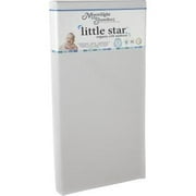 Moonlight Slumber Little Star Organic Crib & Toddler Mattress 2-Sided Removable Waterproof Cover