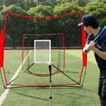 thumbnail image 3 of Visland Baseball Strike Target Net Adjustable Strike Zone Accuracy Pitching Target for Baseball Lovers Training Hitting Throwing Batting Catching, 3 of 7