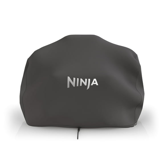 Ninja XSKCOVERXL Woodfire Premium Grill Cover Pro, Compatible with OG800 and OG900 Series, UV & Water Resistant, Elastic Drawstring for Snug Fit, Lightweight, Year-Round Protection, 13'' x 24'', Blac