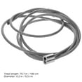 thumbnail image 2 of UPKOCH Basketball Hoop Net Basketball Hoop Nets Replacement String Steel Wire 1Pack Indoor Use, 2 of 8