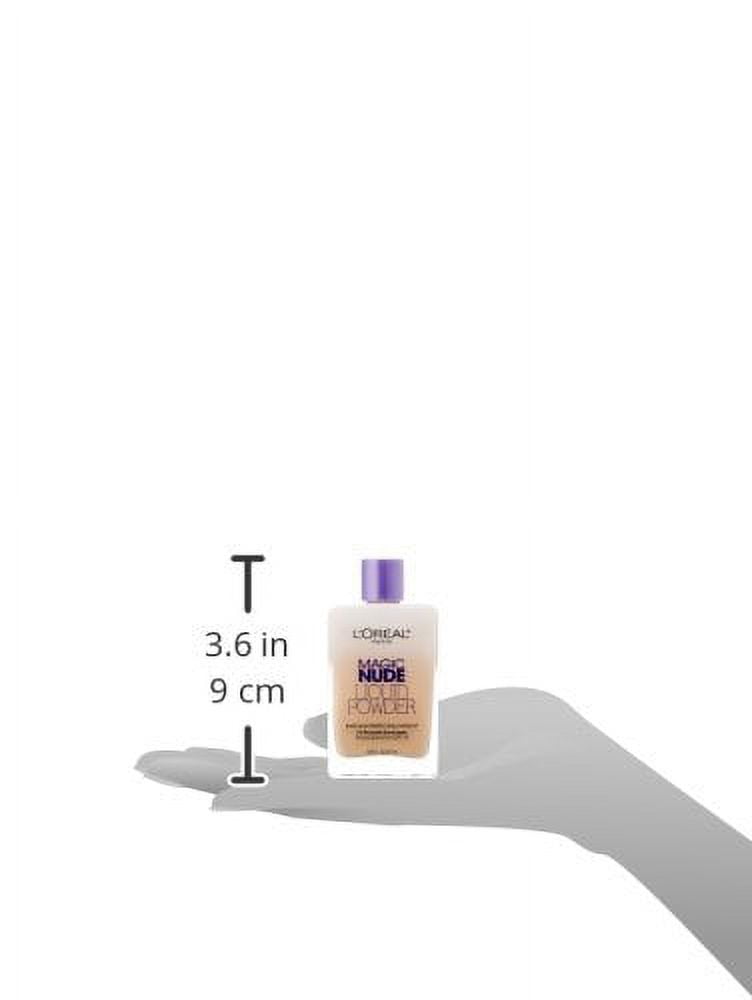 L'Oréal Paris Magic Nude Liquid Powder Bare Skin Perfecting Makeup with SPF 18, 310 Light Ivory, 0.91 Fl. Oz.