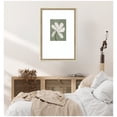 thumbnail image 3 of Kate and Laurel Framed Wall Art Print White Floral by Gabrielly Guedes, 18 x 26, Castellan Distressed White Frame, Modern Contemporary, Flower Art for Wall Decor, 3 of 8