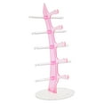 thumbnail image 2 of Tiers Sunglasses Eye Glasses Rack Eyewear Counter Holder Display Stand, 4 Colors - Pink, 2 of 10