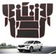 thumbnail image 1 of wonima02 18PCS Center Console Liner for Acura RDX 2022-2025 Door Slot Mats for 2025 RDX Cup Holders Inserts Interior Accessories (Red), 1 of 1