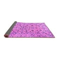 thumbnail image 2 of Ahgly Company Indoor Square Persian Purple Traditional Area Rugs, 8' Square, 2 of 4
