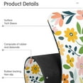 thumbnail image 4 of Yayeee Faucet Mat for Kitchen Sink 30" Diatomite Long Splash Guard Pad, Retro Yellow Floral, 4 of 7