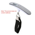 thumbnail image 2 of Electronic Weight  Travel Hanging Weight  Hanging Weight  Digital Weight  Portable Weight 1Pc Travel Hanging Weight High  Digital Luggage Scale LCD Display # Silver Color  Strip, 2 of 2