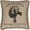 Charcoal, variant on VHC Brands Sawyer Mill 18x18" Square Accent Throw Pillow, Windmill, Charcoal