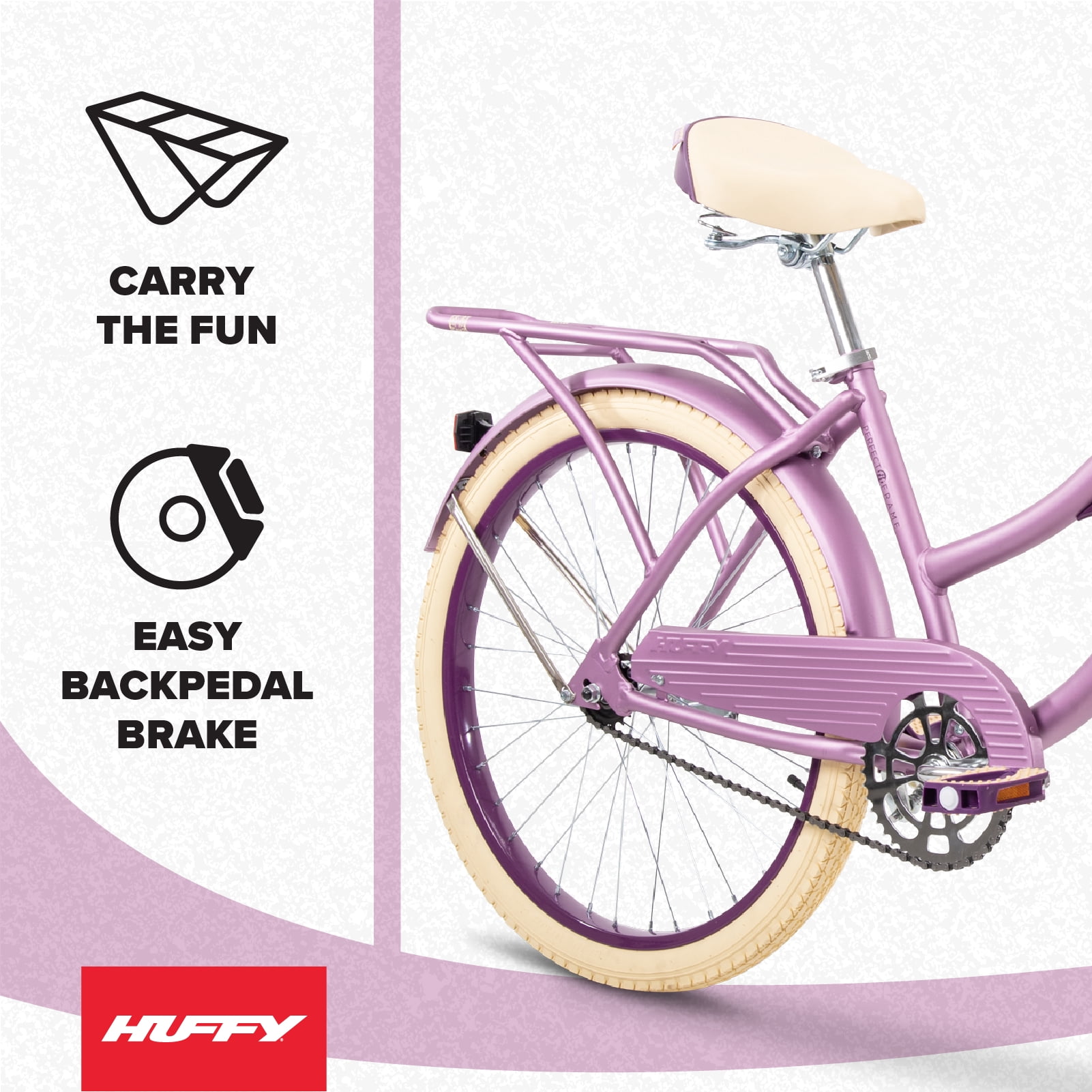 Huffy Nel Lusso Cruiser - Bike frame parts for ecommerce - Walmart