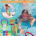 thumbnail image 1 of Underwater Swimming Toys For Scuba-diving Water Rings Seaweed Torpedo Bandits, 1 of 8