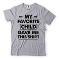 thumbnail image 5 of My Favorite Child Gave Me This Shirt Gift For Dad Parents Gift Ideas Shirt Father's Day Gift (Small Navy Blue), 5 of 6