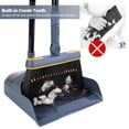 thumbnail image 3 of JEHONN 54 inches Long Handle Broom and Dustpan Set, Upright Dust Pans Outdoor for Home (Dark Blue), 3 of 8