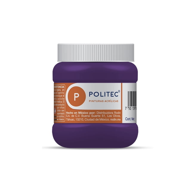 Pintura Acrílica POLITEC Malva 250 ml