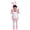Pink, variant on Unisex Kids Easter Bunny Outfit Animal Role Play Dress Up Hooded Long Sleeve Party Outfit Soft Pink 2 Years-3 Years
