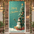 thumbnail image 3 of Colorful Design Merry Christmas Tree Banners Holiday Decoration for Christmas Party Indoor Celebration, 3 of 9