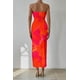thumbnail image 2 of Vestido PRETTYGARDEN Maxi Bodycon Floral Strapless M, 2 of 6