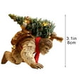 thumbnail image 2 of Animales Decorativos Planos Adornos Navideños Adornos Navideños Adornos Navideños Colgantes para Árbol de Navidad Impresión Plana 2D Colgantes Acrílicos Adornos Navideños Decoraciones Navideñas para E, 2 of 5