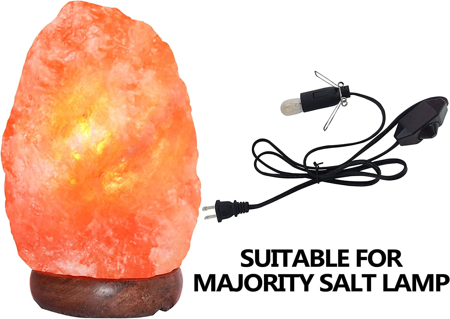 Buy Salt Lamp Cord Replacement for Salt Rock Lamp, Lava and Crystal