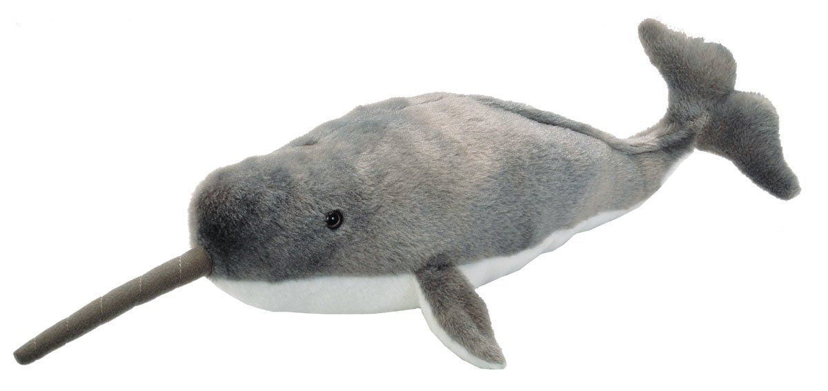 Cuddlekins Narwhal Plush Stuffed Animal by Wild Republic, Kid Gifts, Ocean  Animals, 12 Inches
