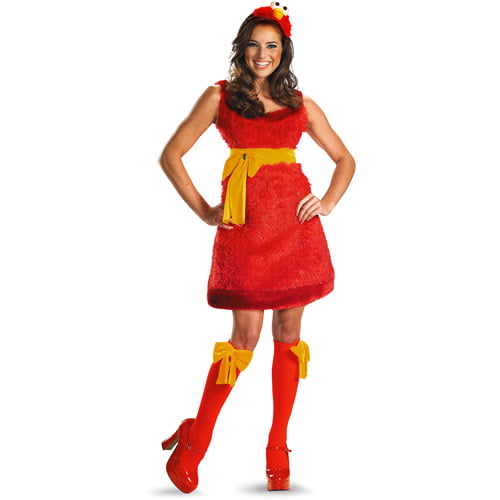 Elmo Adult Halloween Costume - Walmart.com