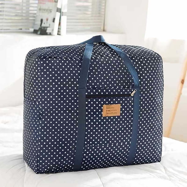 Bolsa para Colchas, Bolsa para Guardar Colchas, Bolsa Organizadora de Ropa, Bolsa para Empacar Equipaje, Bolsa de Viaje para Mudanzas, Caja de Almacenamiento