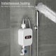 thumbnail image 4 of Water Heater Digital Display Instant Heating Machine 220V Tankless Water Heater for Bathroom Hot Water Shower 3500W, 4 of 5