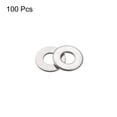 thumbnail image 2 of Unique Bargains #10 Rondelle Plate en Acier Inoxydable 304 pour Vis et Boulon 100 Pcs, 2 of 5