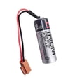 thumbnail image 5 of 4Pc Toshiba ER17500V 3.6V PLC Battery, Digital Control  Battery+ Brown Plug, 5 of 6