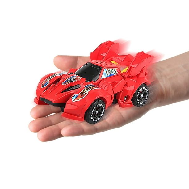 Dvkptbk 3PC Transformer Dinosaure Jouets Dinosaure Transformateur Voiture  Jouet Tirer Dino Voiture de Course Anniversaire Jouet Cadeaux pour Garçons  et Filles 