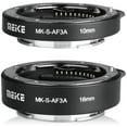 thumbnail image 2 of Meike MK-S-AF3A AF Auto Focus Macro Extension Tube Adapter Ring for Sony Mirrorless E-Mount FE-Mount A7 NEX Camera, 2 of 5