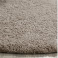 thumbnail image 3 of SAFAVIEH Sybella Solid Plush Polyester Sheep Shag Area Rug, Silver, 8' x 10', 3 of 5