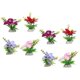 thumbnail image 2 of 8pcs Delicate Sushi Flowers Decor Wear-resistant Flower Decors Desktop Sushi Plate Decors, 2 of 5