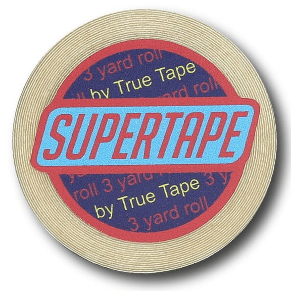 Hair Extensions Weft Tape 1/4" Roll True Blue Supertape ~ Regular & Low Profile