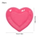 thumbnail image 3 of Platos de papel en forma de corazón 20 ct – Decoración de San Valentín rojo rosa rosa intenso, platos desechables para fiesta de 7 pulgadas, cartón apto para alimentos, vajilla romántica para, 3 of 6
