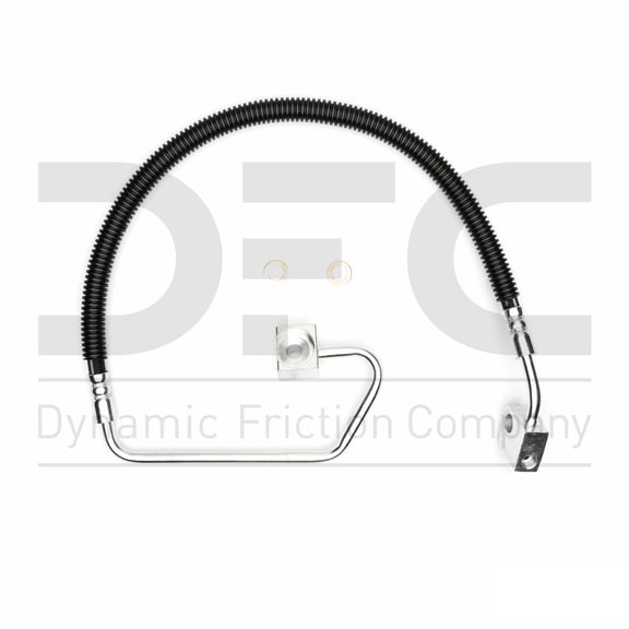 Rear Dynamic Friction Company Brake Line Hose 350-40257 For 2000 Dodge Ram 2500, 2000-2002 Dodge Ram 3500