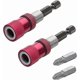 thumbnail image 1 of 2pcs Magnetic Bit Holder with Depth Stop 1/4 Inch Screwdriver Chuck Magnetic Drywall Socket Driver Bits for Quick Release Bar, 1 of 5