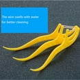 thumbnail image 3 of 40PCS Disposable Floss with Handle Floss Picks Inter-, 3 of 7