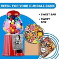 thumbnail image 3 of Gumballs for Gumball Machine - 0.5 Inch Small Bubble Gum - 1.9 LB Kids Gum Bulk Gumball Machine Refills - 515 Pcs Little Gumballs, 3 of 6