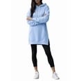 thumbnail image 3 of Womens Oversized Hoodies Sweatshirts Long Sleeve Pullover with Pocket Fall Winter Outfits Y2k Clothes M, 3 of 8