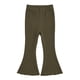 thumbnail image 1 of Odeerbi 1-9 Años Niñas Mallas de Punto Elástico Pantalones Acampanados Pantalones Elasticidad Dulce Pantalones, 1 of 5