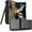 Camouflage, variant on Case with Clip and S Pen Slot for Galaxy Z Fold 4 5G, Nakedcellphone Rugged Cover and Custom Belt Hip Holster Holder View Stand Combo for Samsung Z Fold4 Phone (SM-F936U, 2022) - Matte Black