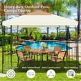 thumbnail image 4 of Topbuy 10' x 10' Large Outdoor Canopy Gazebo, sun-proof and drizzle-proof, 4 of 7