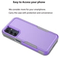 thumbnail image 6 of Galaxy A16 5G Case , 2 in 1 Phone Case for Samsung Galaxy A16 5G 6.7 inch ,Takfox Shockproof Protection Heavy Duty Armor Hard Plastic & Rubber Rugged Full Body Bumper Cover ( Purple ), 6 of 12