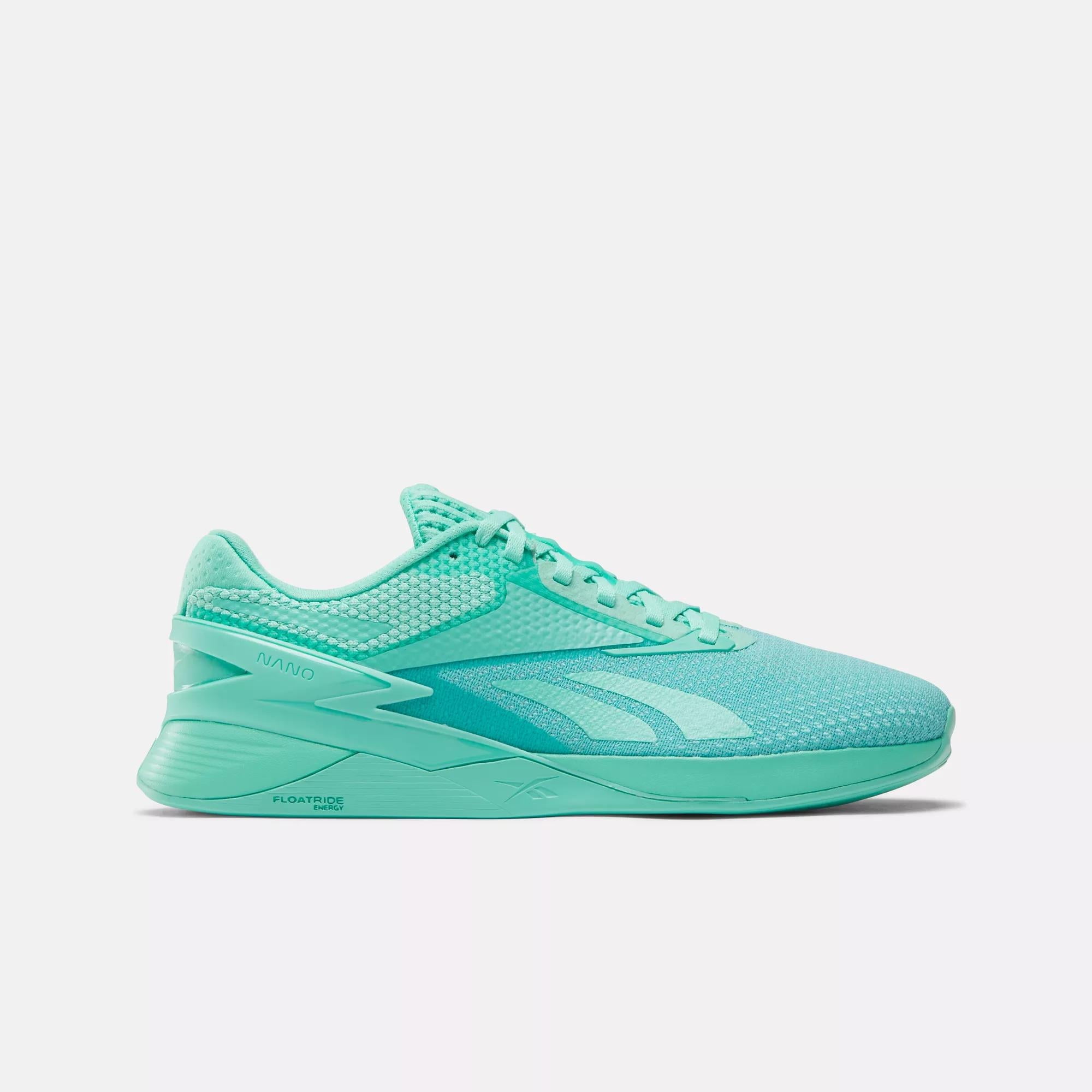 Reebok Nano X3 Training Shoes White Green Blue HP6076 Men’s 9.5 Reebok Nano X3 Men main image 2