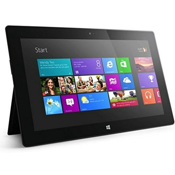Microsoft Surface Rt 7xr Tablet Computer 1 30 Ghz 2gb Ddr3 Ram 32gb Ssd Hard Drive Windows Rt 10 Screen Refurbished Grade B Walmart Com Walmart Com