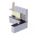 thumbnail image 1 of Casa de cocina lavabo banco de cocina moderno Hugo miniatura 1/25 Decoración, 1 of 3