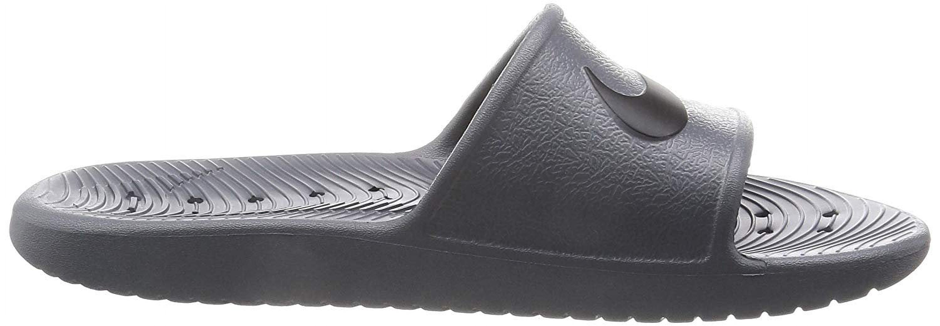 Nike Kawa Shower Slides Men Sz 14 Grey Black Swoosh Sport‎ Sandals 832528-002 Slides Nike KAWA SHOWER - Top4Running.com main image 2