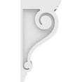 thumbnail image 3 of 5"W x 5"D x 10"H Standard Scroll Architectural Grade PVC Corbel, 3 of 9