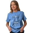 thumbnail image 4 of Maine Cute State Flower Souvenir Women's Graphic T Shirt Tees Brisco Brands L, 4 of 6