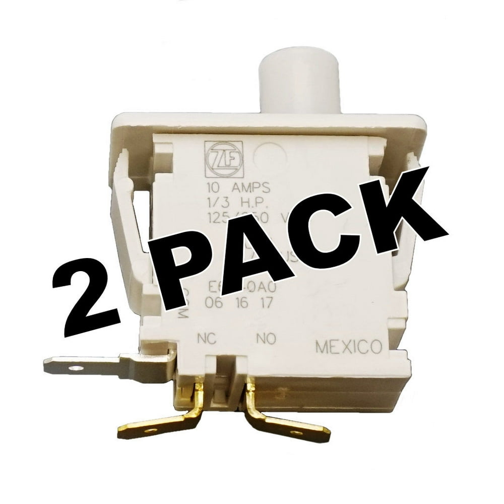 2 Pk, Universal Dryer Door Switch, W10169313, 512973, 16806 - Walmart ...